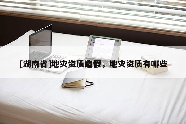 [湖南省]地災資質造假，地災資質有哪些