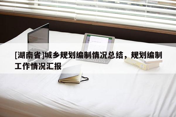 [湖南省]城鄉規劃編制情況總結，規劃編制工作情況匯報
