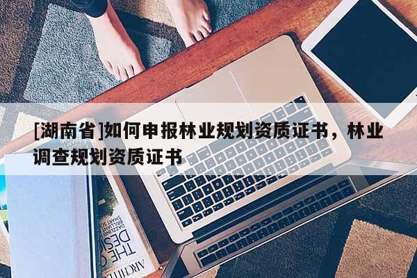[湖南省]如何申報林業規劃資質證書，林業調查規劃資質證書