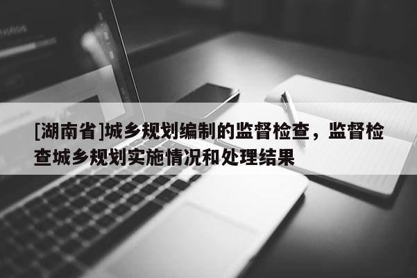 [湖南省]城鄉規劃編制的監督檢查，監督檢查城鄉規劃實施情況和處理結果