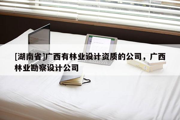 [湖南省]廣西有林業設計資質的公司，廣西林業勘察設計公司