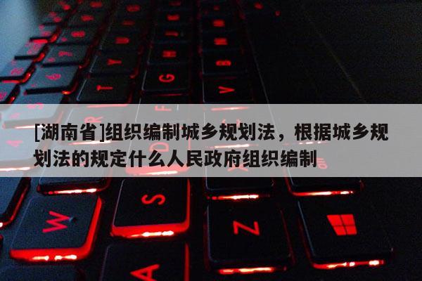 [湖南省]組織編制城鄉(xiāng)規(guī)劃法，根據(jù)城鄉(xiāng)規(guī)劃法的規(guī)定什么人民政府組織編制