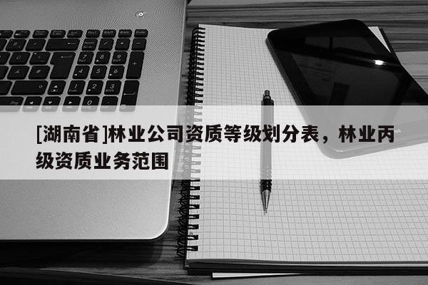 [湖南省]林業公司資質等級劃分表，林業丙級資質業務范圍