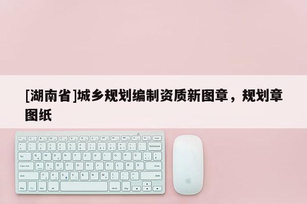 [湖南省]城鄉(xiāng)規(guī)劃編制資質(zhì)新圖章，規(guī)劃章圖紙