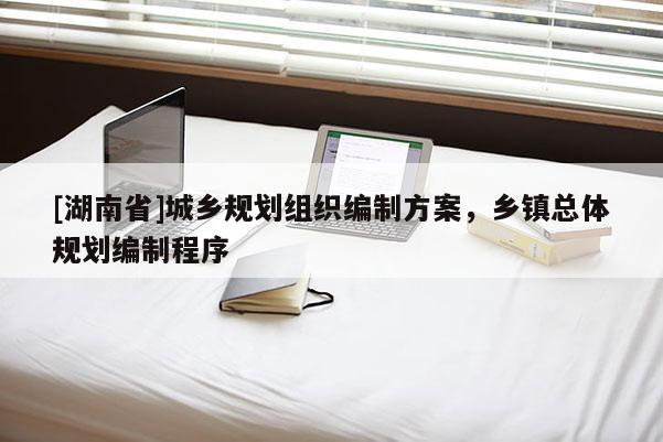 [湖南省]城鄉(xiāng)規(guī)劃組織編制方案，鄉(xiāng)鎮(zhèn)總體規(guī)劃編制程序