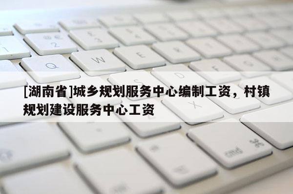 [湖南省]城鄉規劃服務中心編制工資，村鎮規劃建設服務中心工資