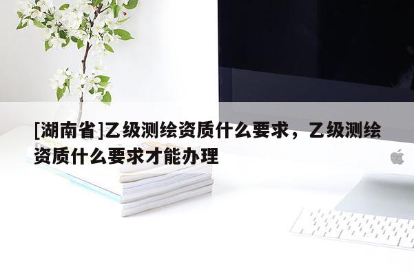[湖南省]乙級測繪資質什么要求，乙級測繪資質什么要求才能辦理