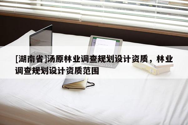 [湖南省]湯原林業調查規劃設計資質，林業調查規劃設計資質范圍