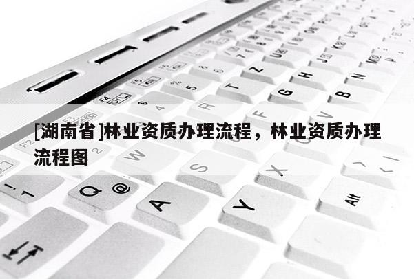 [湖南省]林業資質辦理流程，林業資質辦理流程圖