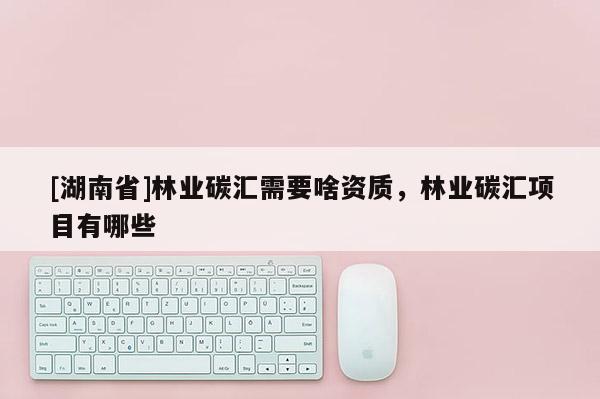 [湖南省]林業碳匯需要啥資質，林業碳匯項目有哪些