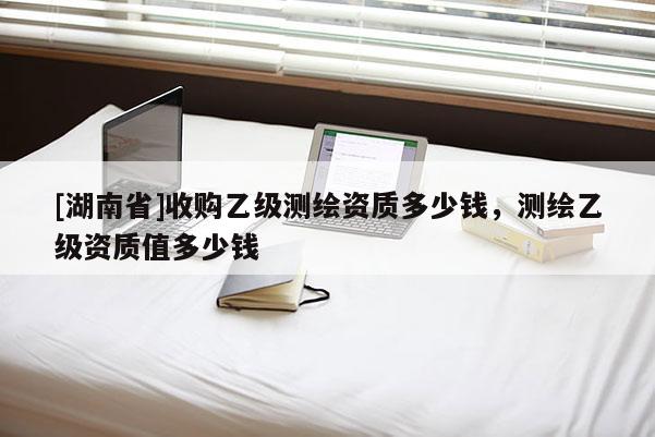 [湖南省]收購(gòu)乙級(jí)測(cè)繪資質(zhì)多少錢，測(cè)繪乙級(jí)資質(zhì)值多少錢