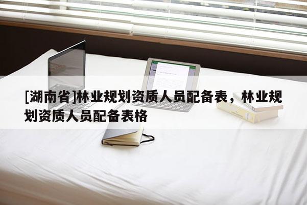 [湖南省]林業規劃資質人員配備表，林業規劃資質人員配備表格