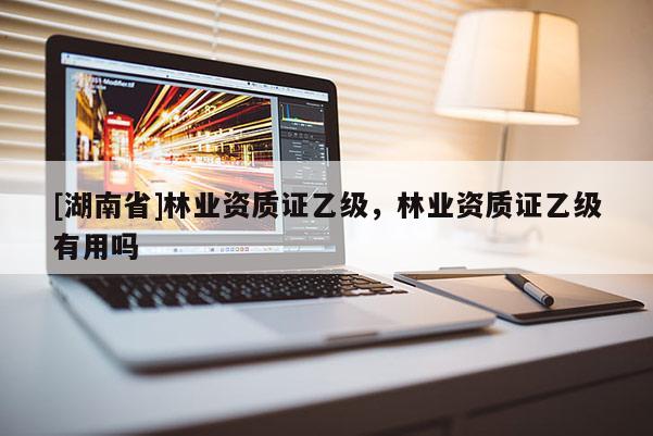 [湖南省]林業資質證乙級，林業資質證乙級有用嗎
