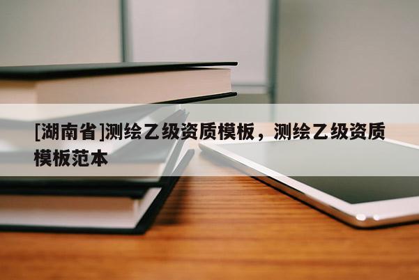 [湖南省]測繪乙級資質(zhì)模板，測繪乙級資質(zhì)模板范本