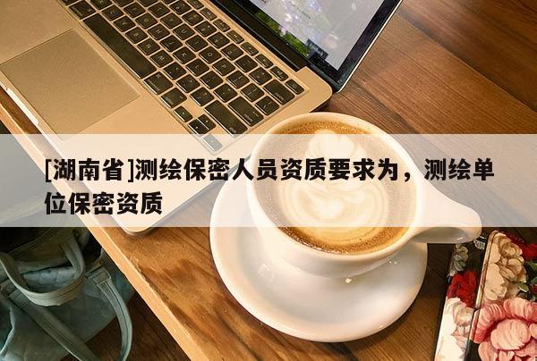 [湖南省]測繪保密人員資質要求為，測繪單位保密資質