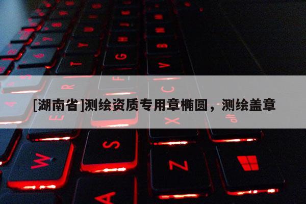 [湖南省]測繪資質專用章橢圓，測繪蓋章