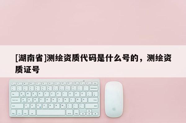 [湖南省]測繪資質代碼是什么號的，測繪資質證號