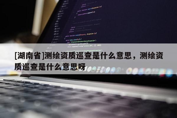 [湖南省]測繪資質巡查是什么意思，測繪資質巡查是什么意思呀