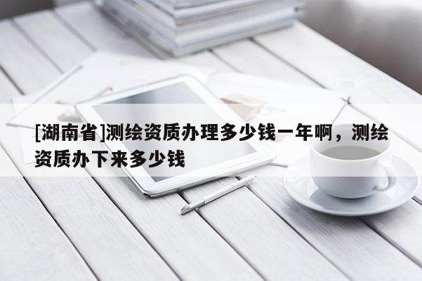 [湖南省]測繪資質辦理多少錢一年啊，測繪資質辦下來多少錢