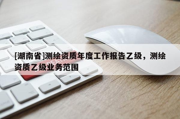 [湖南省]測繪資質年度工作報告乙級，測繪資質乙級業務范圍