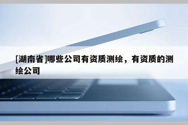 [湖南省]哪些公司有資質測繪，有資質的測繪公司